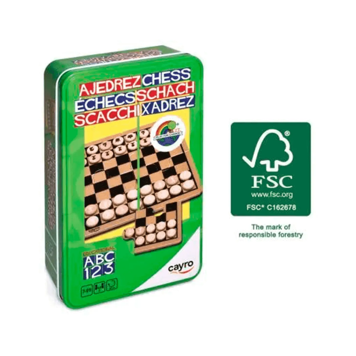 Ajedrex Metal Box