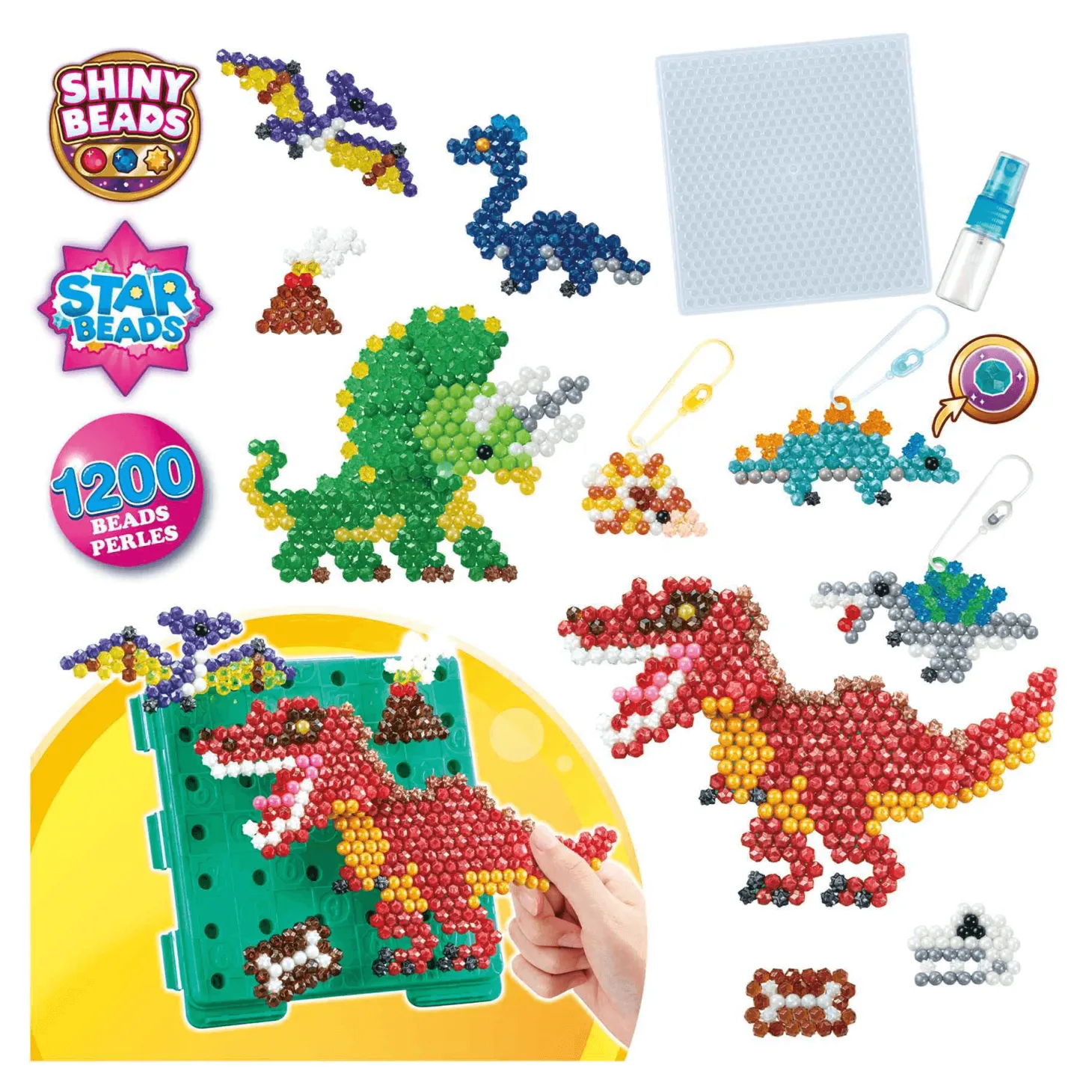 Aquabeads Mundo de Dinosaurios