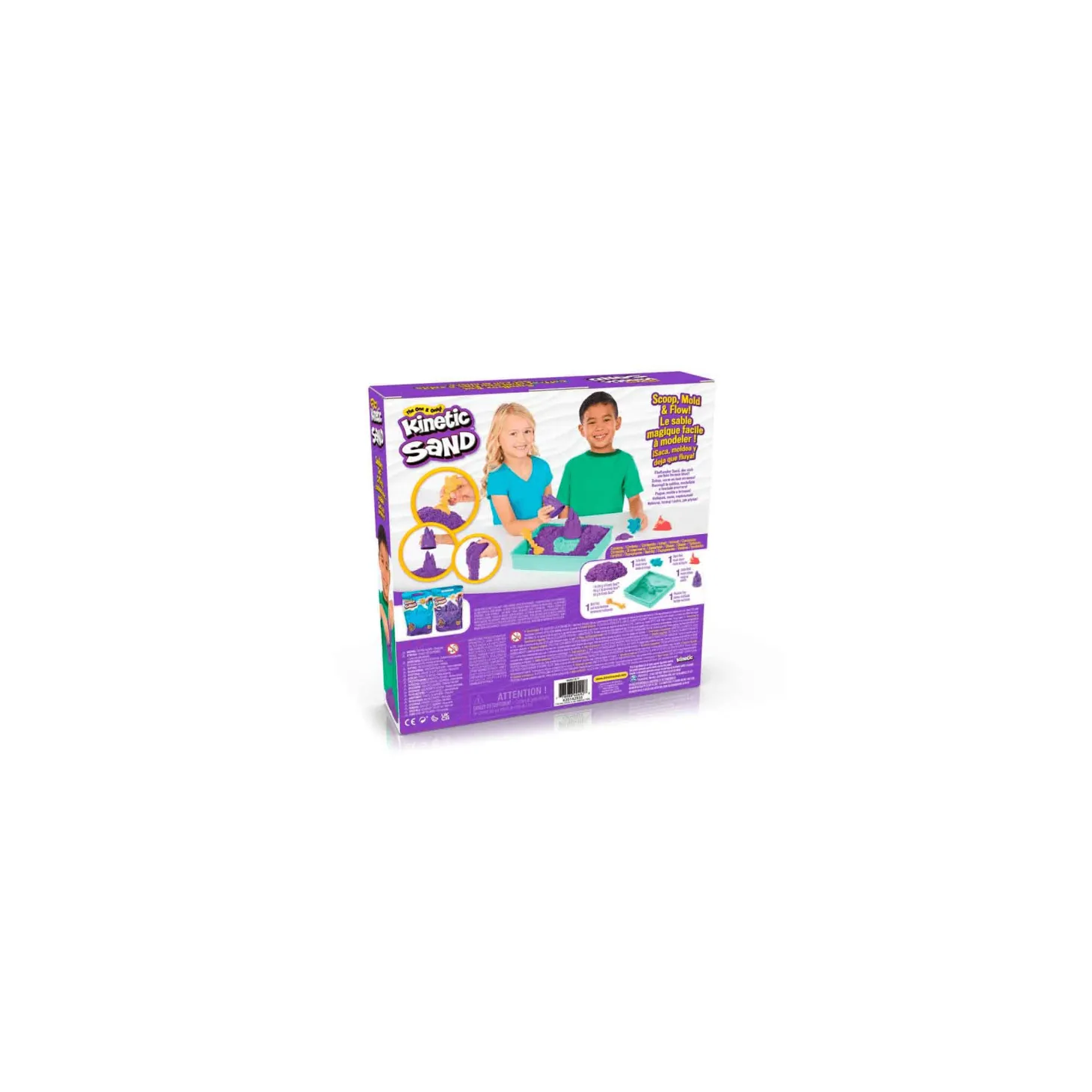 Arena Mágica -Kinect Sand Sandbox Set Morado