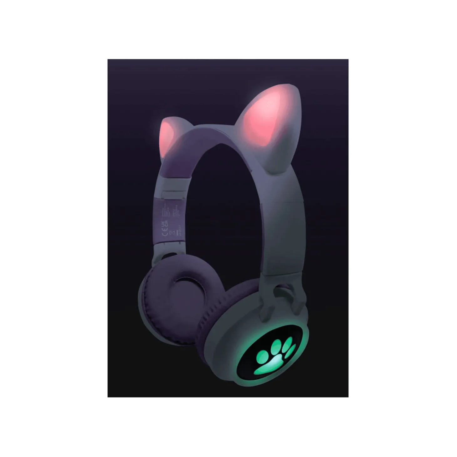Auriculares Bluetooth Orejas de Gato