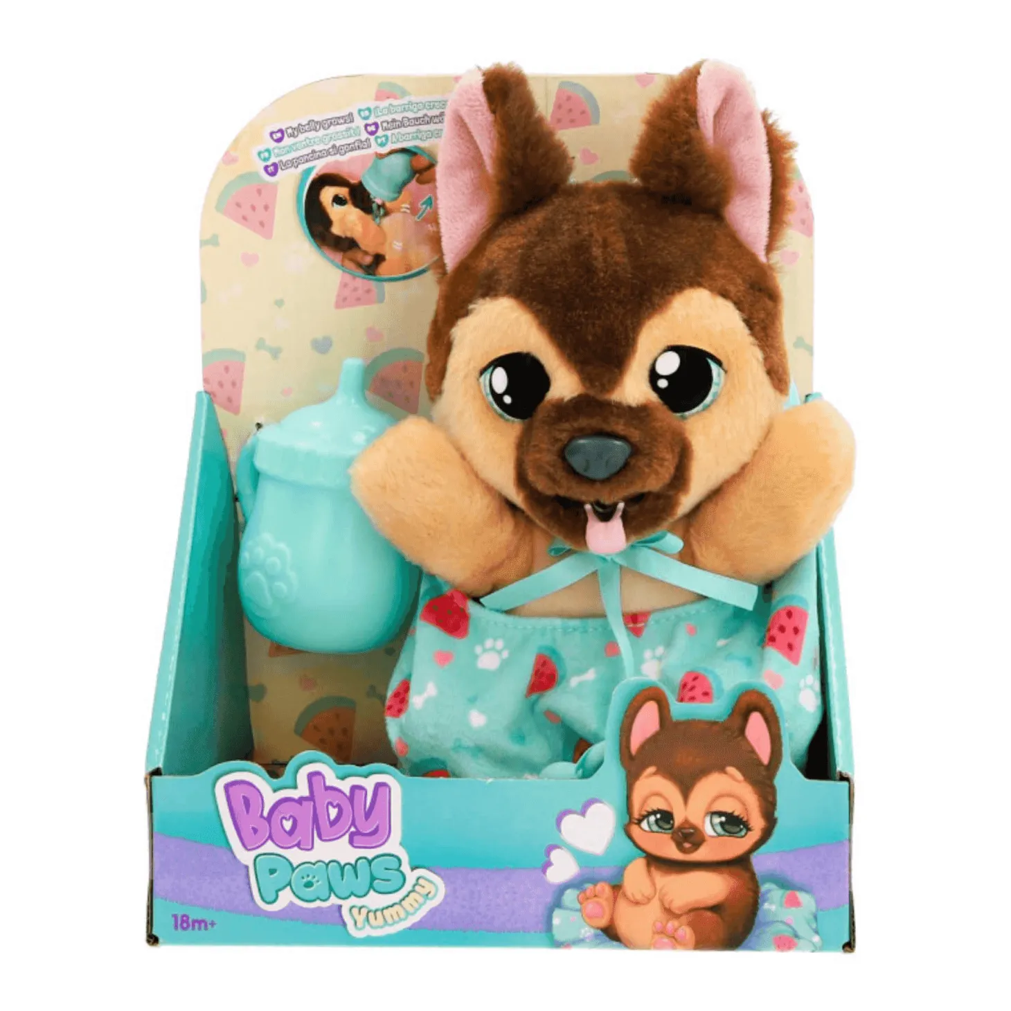 Baby Paws Yummy Peluche Pastor Alemán
