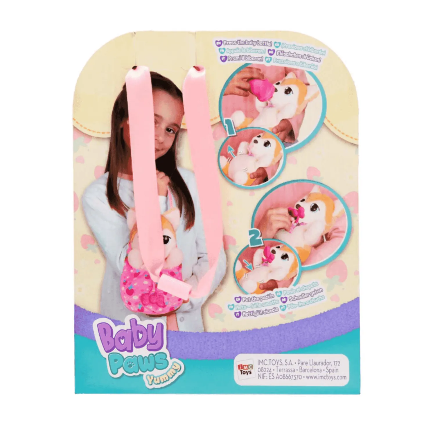 Baby Paws Yummy Peluche Shiba