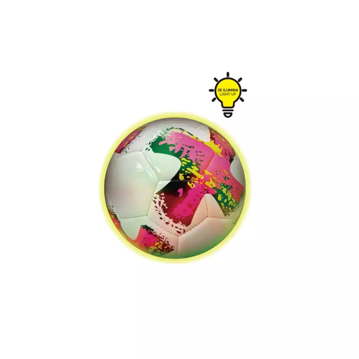 Balón con Luz Deporwow: fútbol brillante y divertido