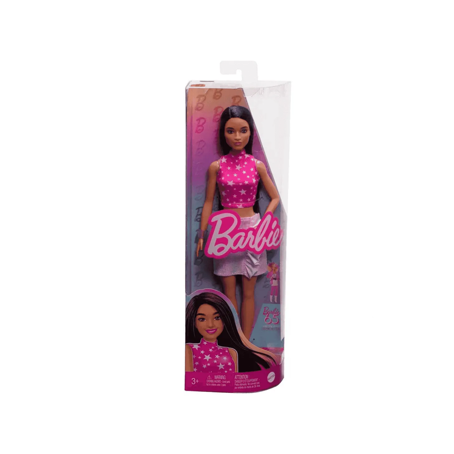 Barbie Fashionista Rock Pink And Metallic Nº 215