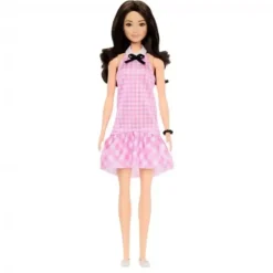 Barbie Fashionistas “Quick Curl” – Vichy rosa 65 Aniv.
