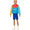 Barbie Ken Fashionista Muñeco Rubio con Chaqueta Color Block