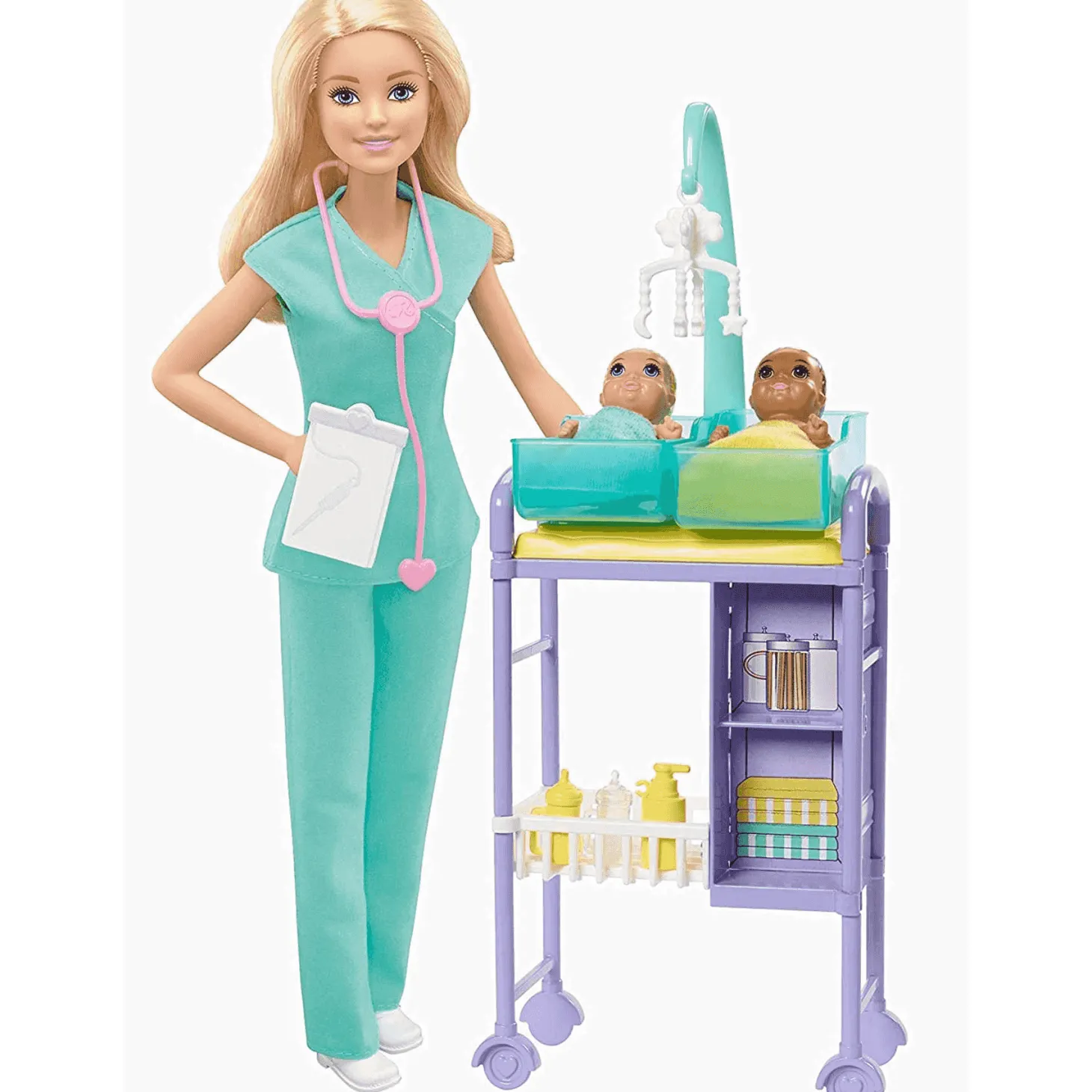 Barbie Muñeca Pediatra con accesorios 3 años