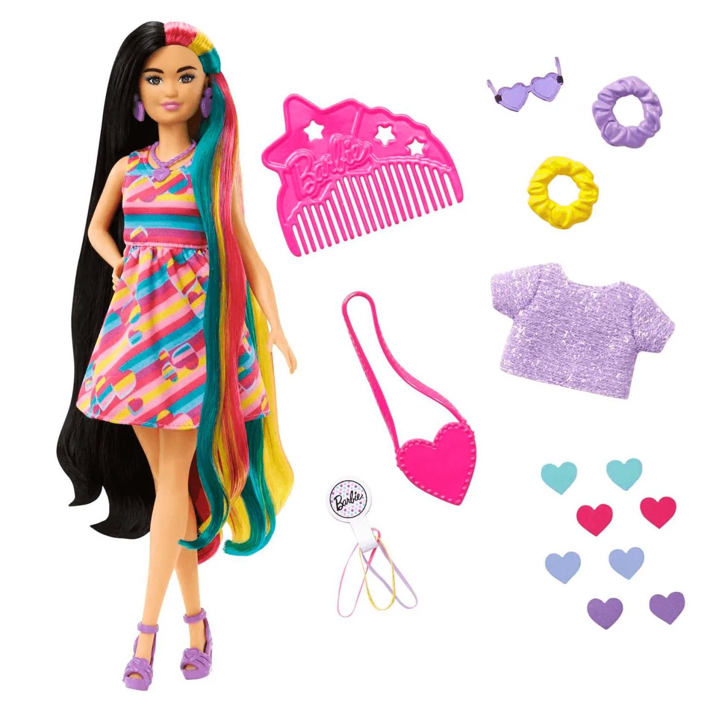 Barbie Totally Hair Pelo Extralargo Corazón