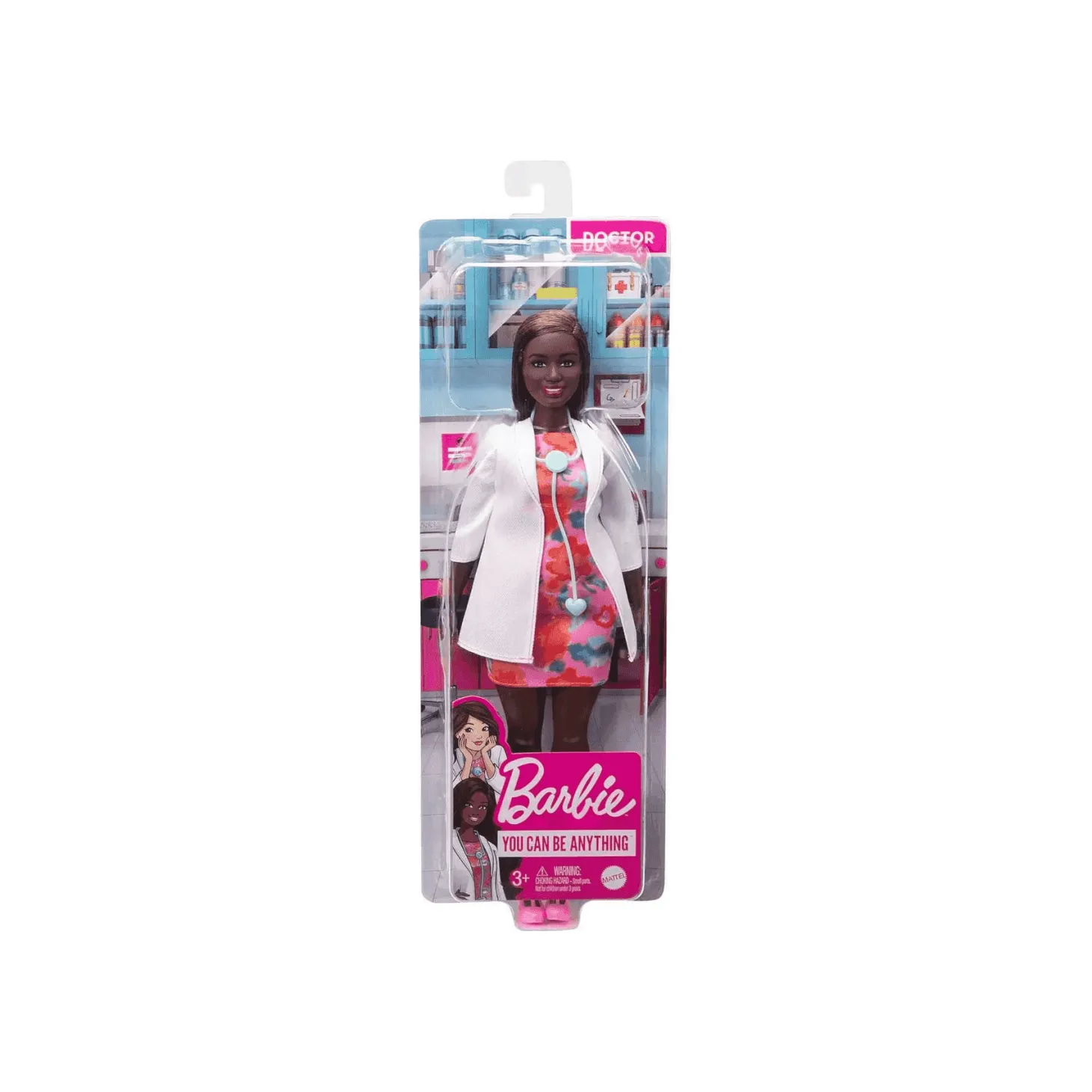 Barbie Tú Puedes Ser Doctora Muñeca con Accesorios 3 años