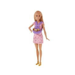 Barbie y sus cachorros Muñeca rubia y perritos de juguete 3 años