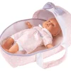 Bebito Sueñito PequeBB con camita acolchada de 31 cm (2+)