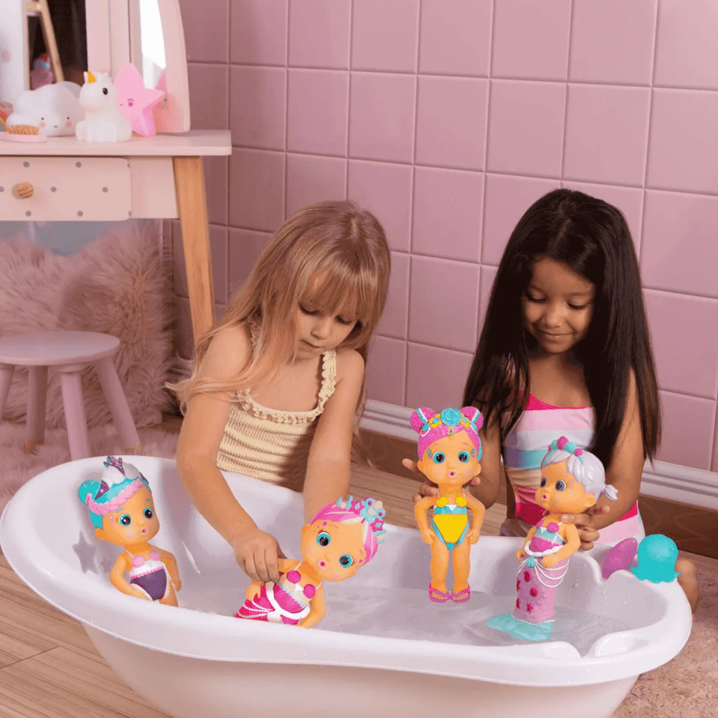 Bloopies Mermaids Magic Tail W2 Millie Muñeca IMC