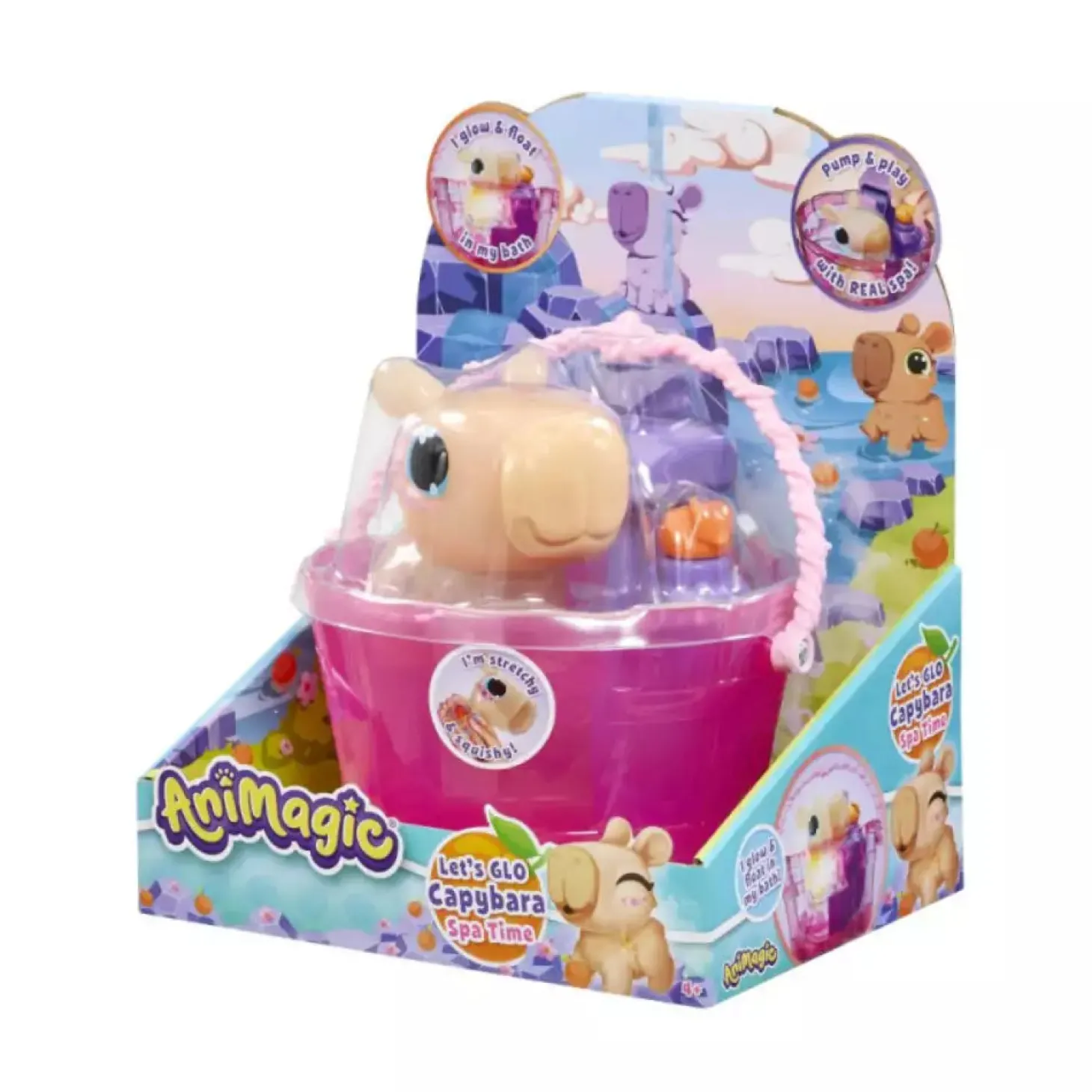 Capibara Spa Time Animagic Let’s Glo