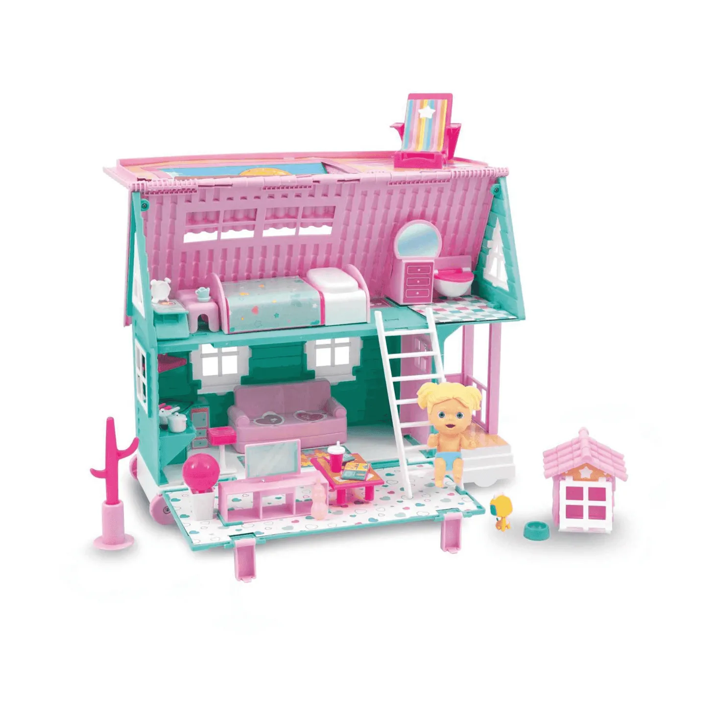 Casa de los bebés Amicicci Rosa