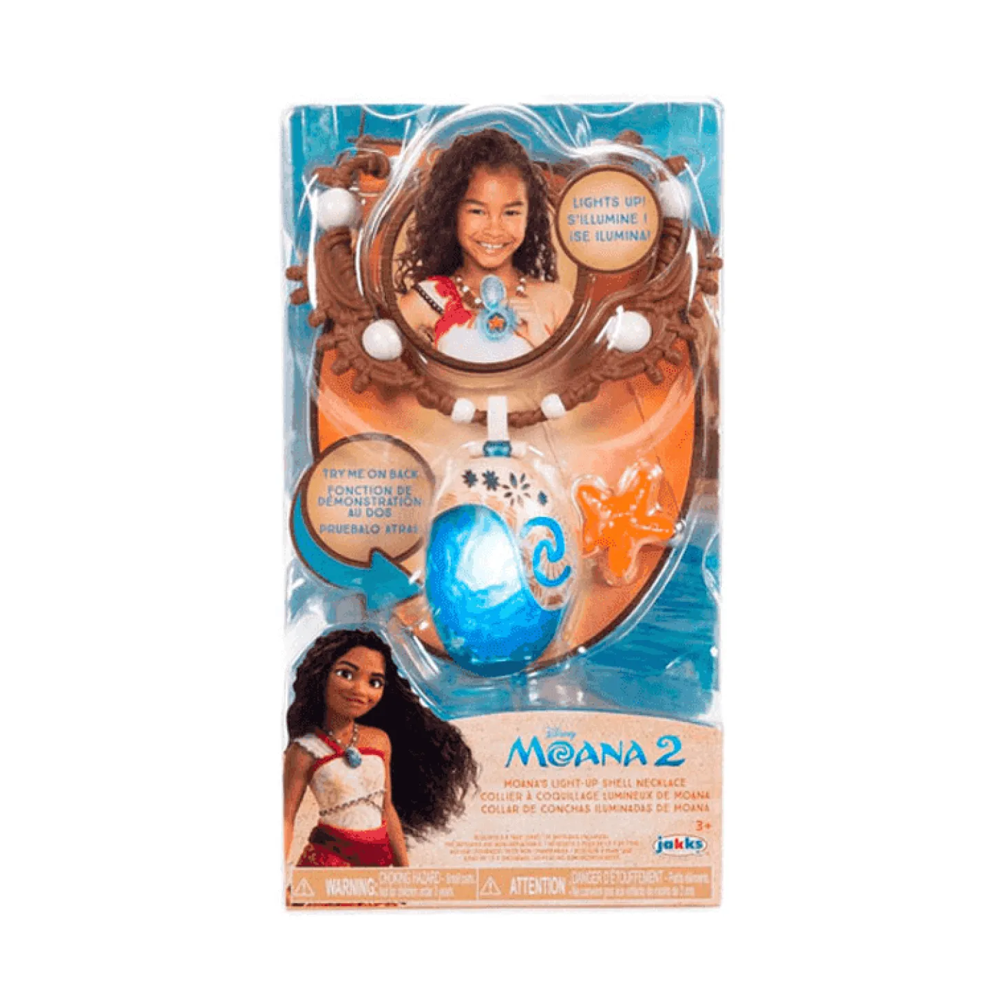 Collar Luminoso de Concha de Vaiana- Disney Vaiana 2