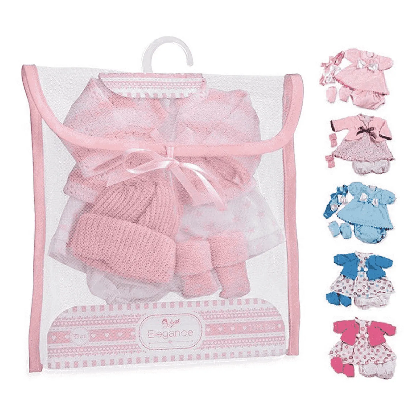 Complemento Muñeca Vestido Elegance 33 cm