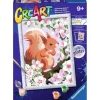 CreArt Serie D Ardilla con flores