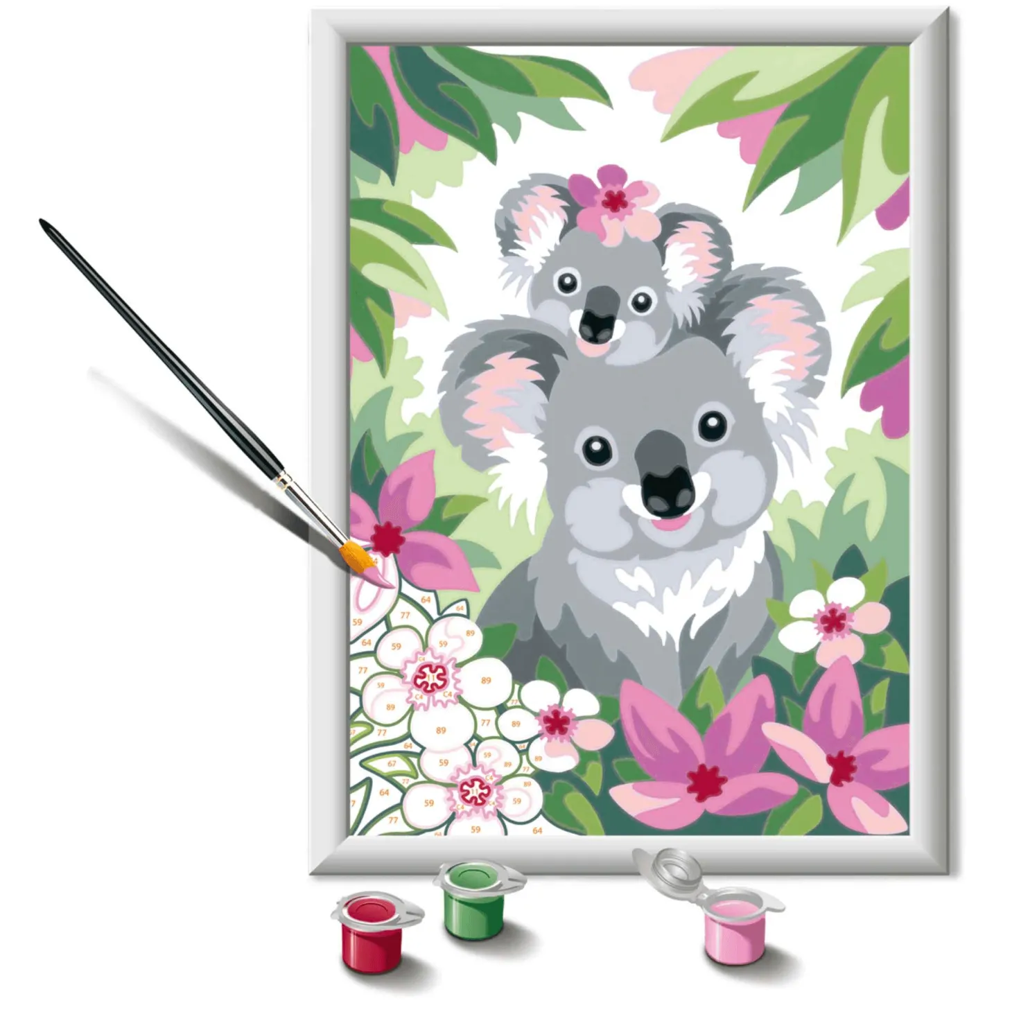 Creart Serie D Koalas Adorables Juego Dibujo y Pintura