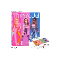 Create Your Topmodel Cuarderno Para Colorear