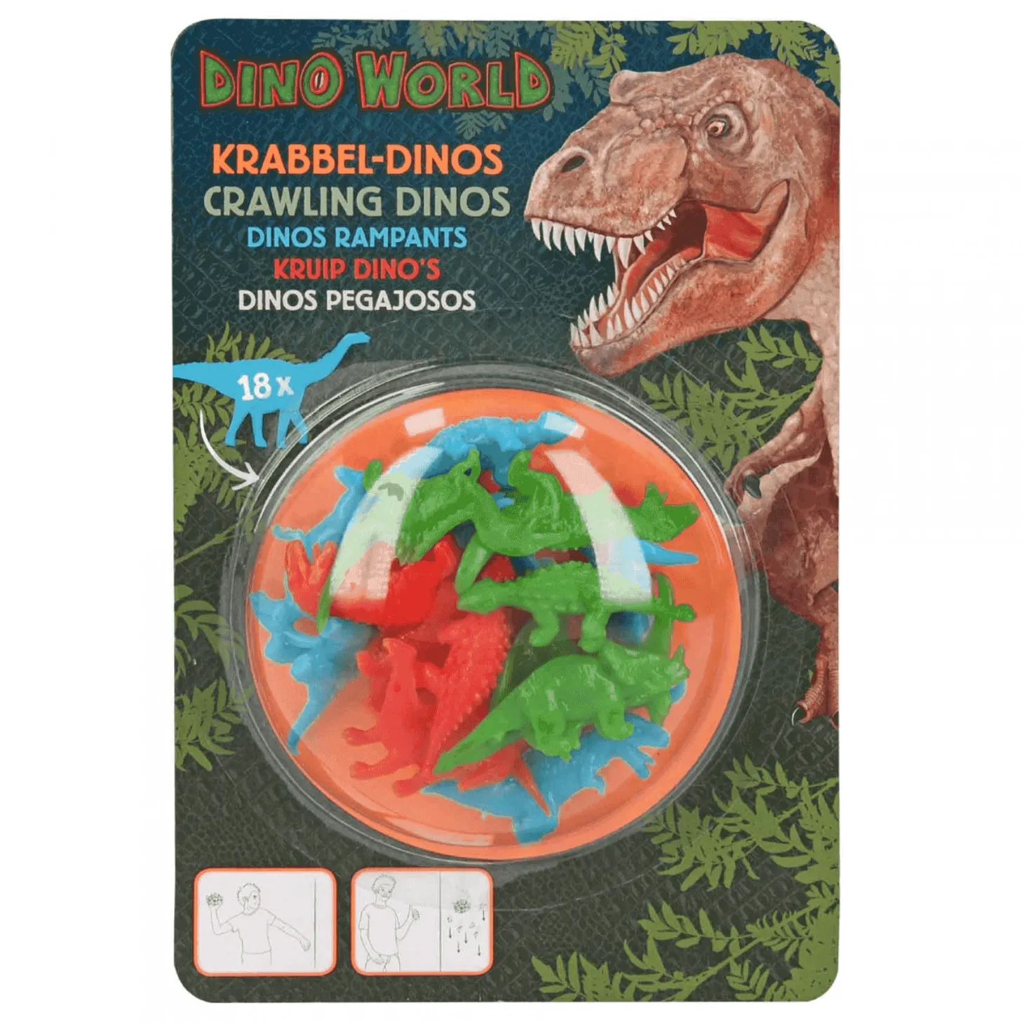 Dino World Dinos Pegajosos