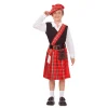 Disfraz de Escocés 7-9 años infantil