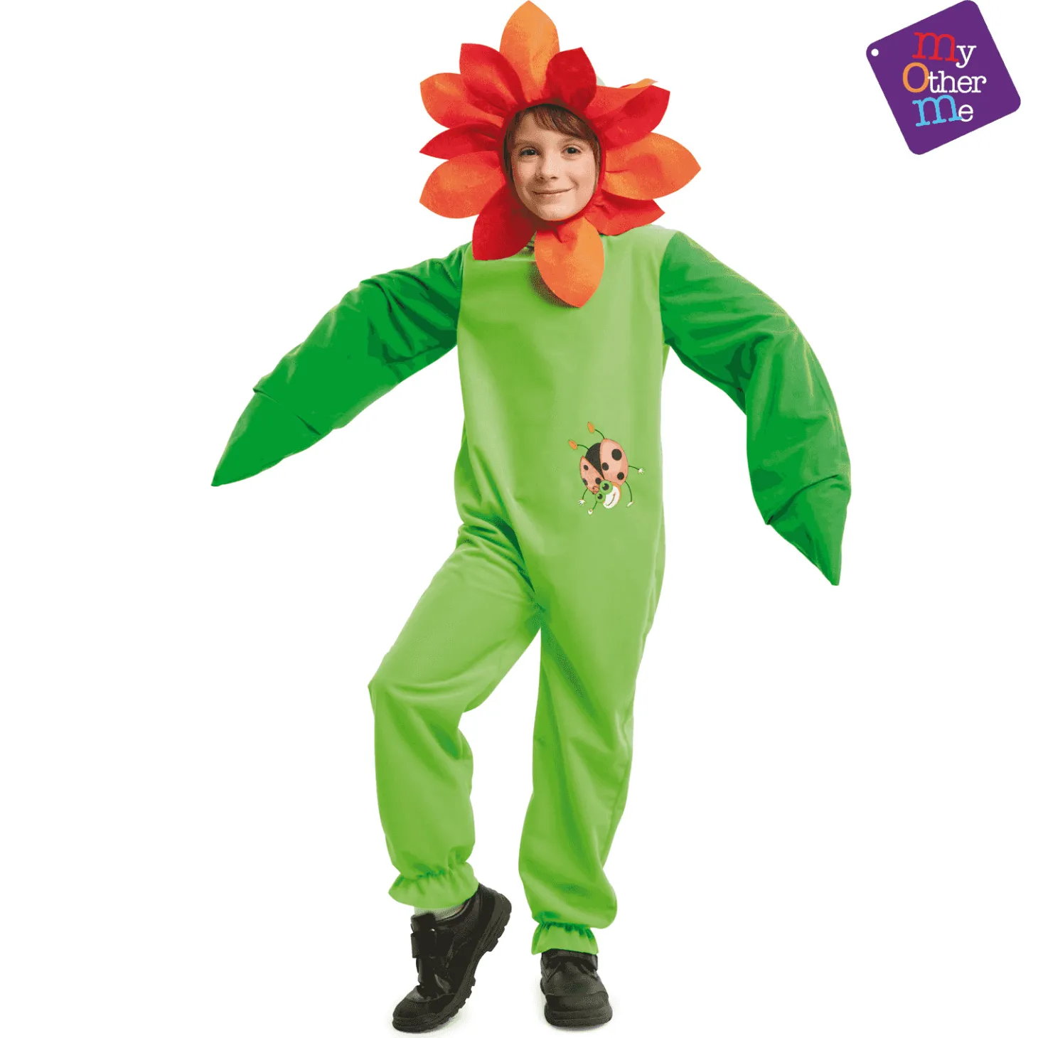 Disfraz de Flor mariquita 1-2 años bebé