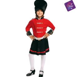 Disfraz de Guardia inglesa 5-6 años infantil