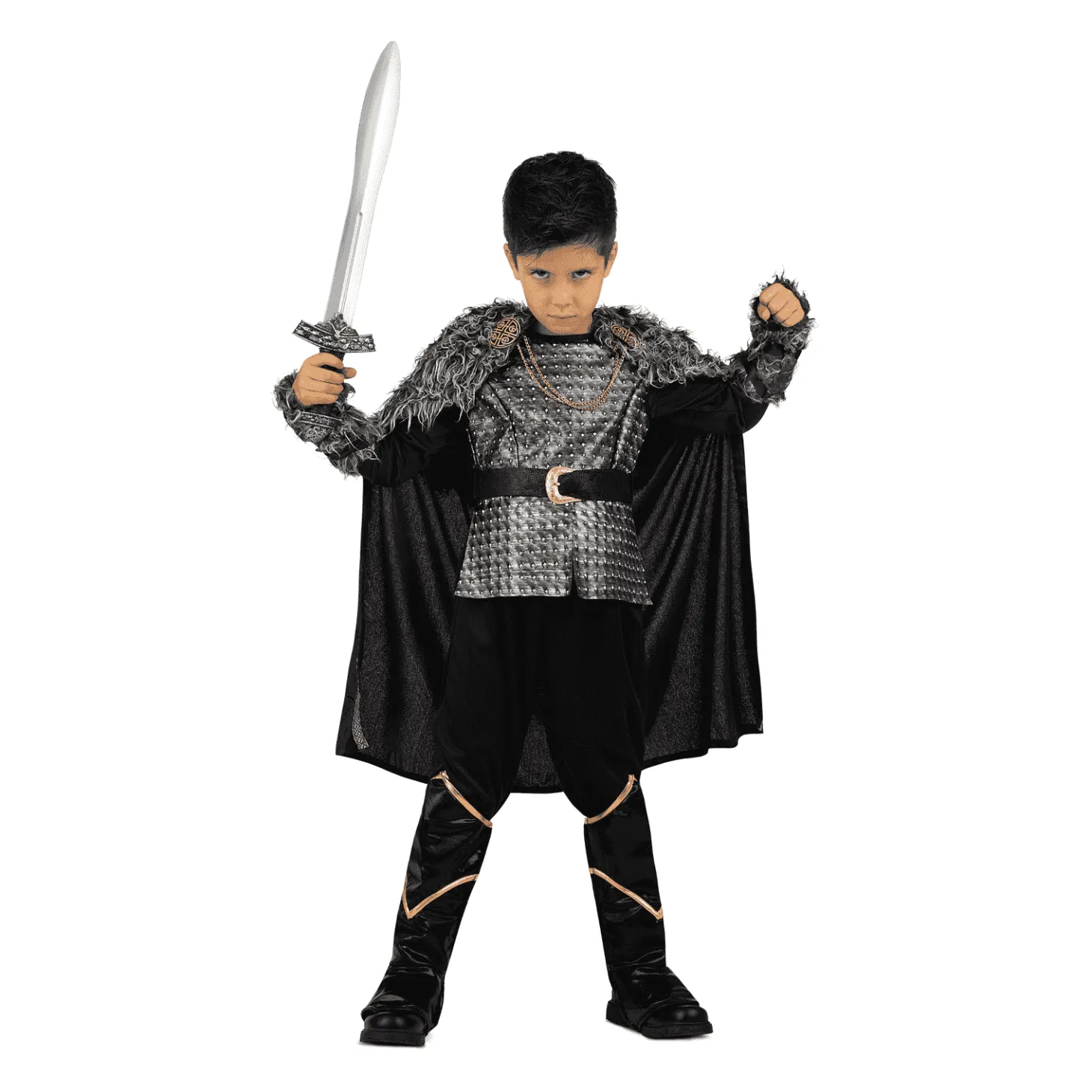 Disfraz de Jefe vikingo 10-12 años infantil