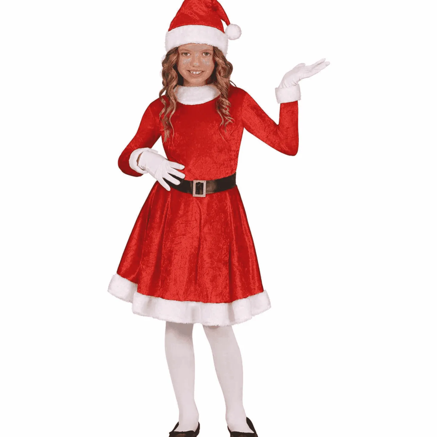 Disfraz de Mamá Noel (Talla 3-4 años)