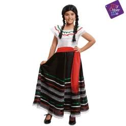 Disfraz de Mexicana 5-6 años infantil
