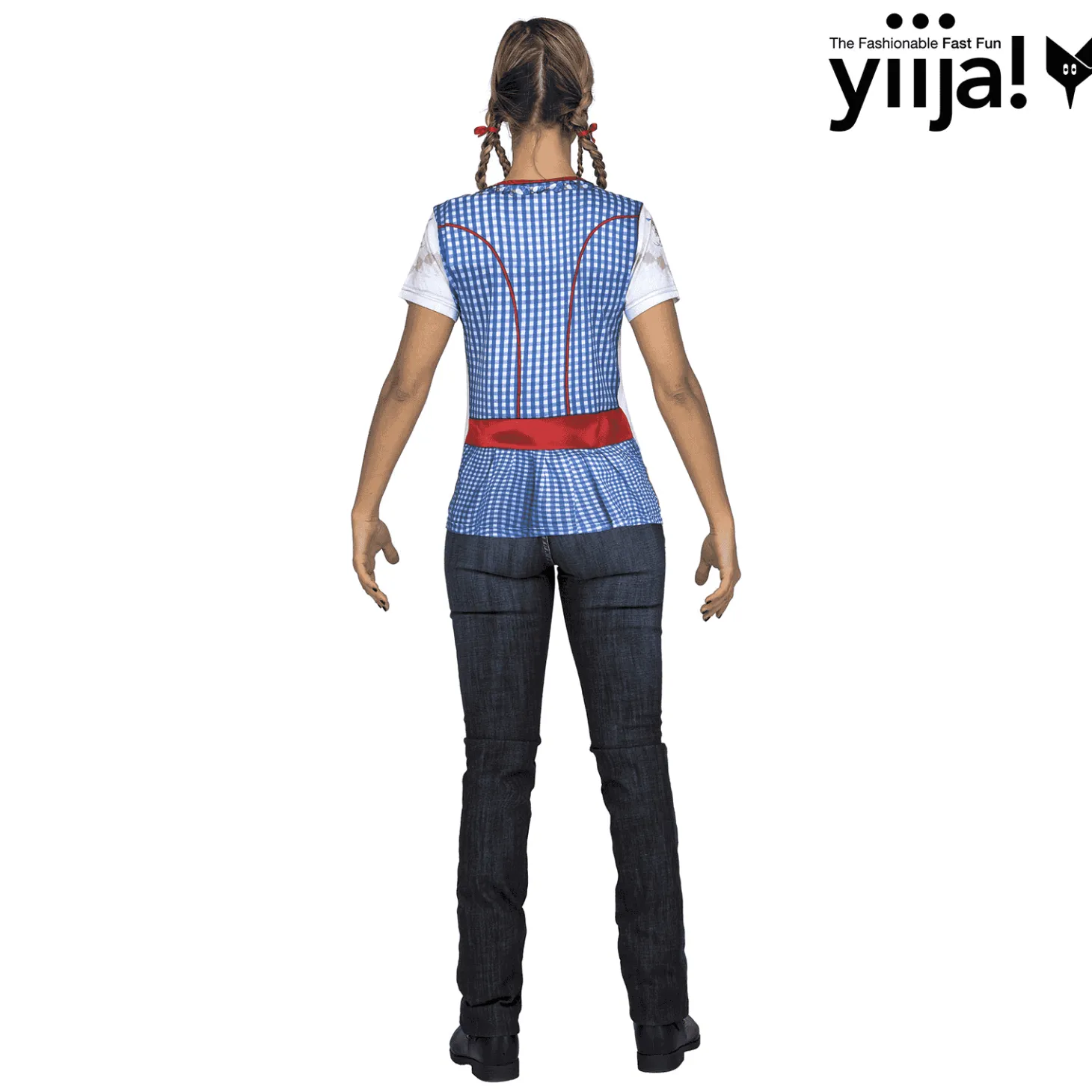Disfraz de Sexy red oktoberfest lady adulto talla M