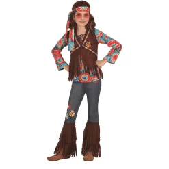Disfraz Hippie Infantil Talla 10 a 12 años