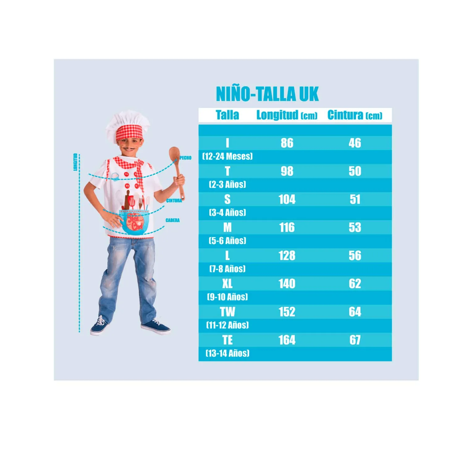 Disfraz Infantil Sonic Classic Inf Talla 5 a 6 años