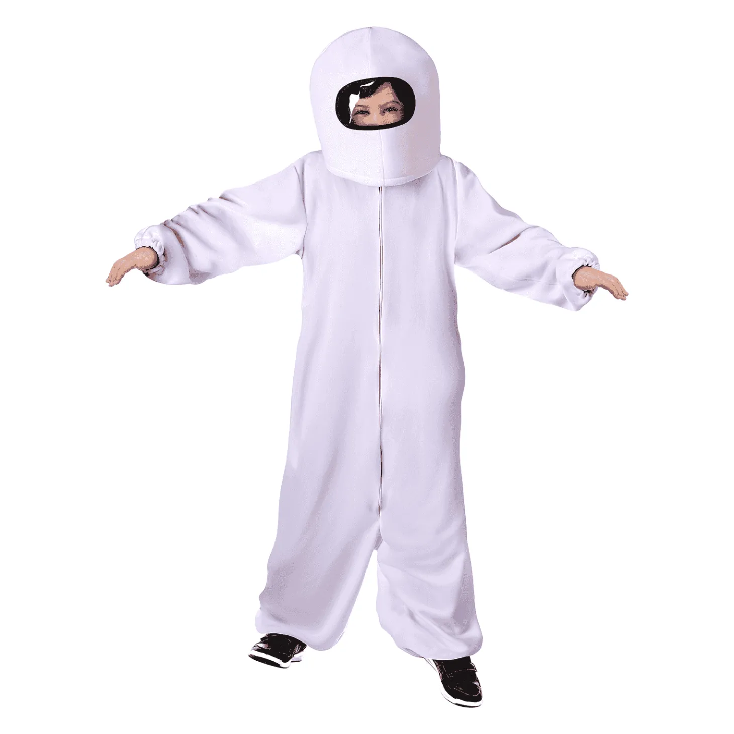 Disfraz de Among us impostor white 10-12 años infantil