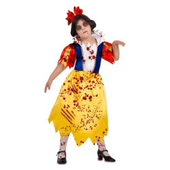 Disfraz de Blancanieves sangrienta 10-12 años infantil