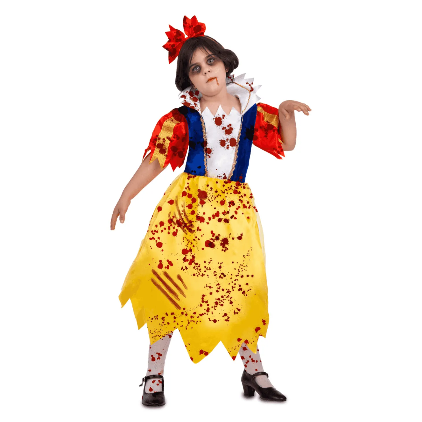 Disfraz de Blancanieves sangrienta 10-12 años infantil