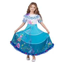 Disfraz de Colombiana 3-4 años infantil