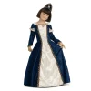 Disfraz de Dama medieval talla 5-6 años – Ideal para carnaval, fiestas y eventos divertidos