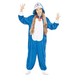 Disfraz de Doraemon jumpsuit 6-8 años infantil