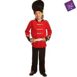 Disfraz de Guardia inglesa talla 5-6 años – Ideal para carnaval, fiestas y eventos divertidos