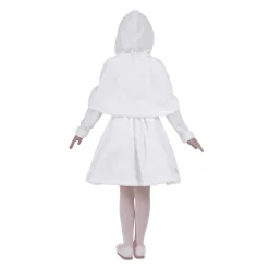 Disfraz de Monada blanca navidad 5-6 años infantil