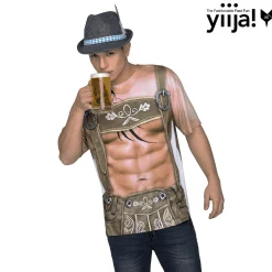 Disfraz de Muscular tyrolean adulto talla XL