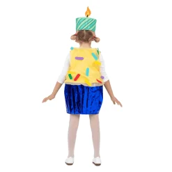 Disfraz de Pastelito 3-6 años infantil