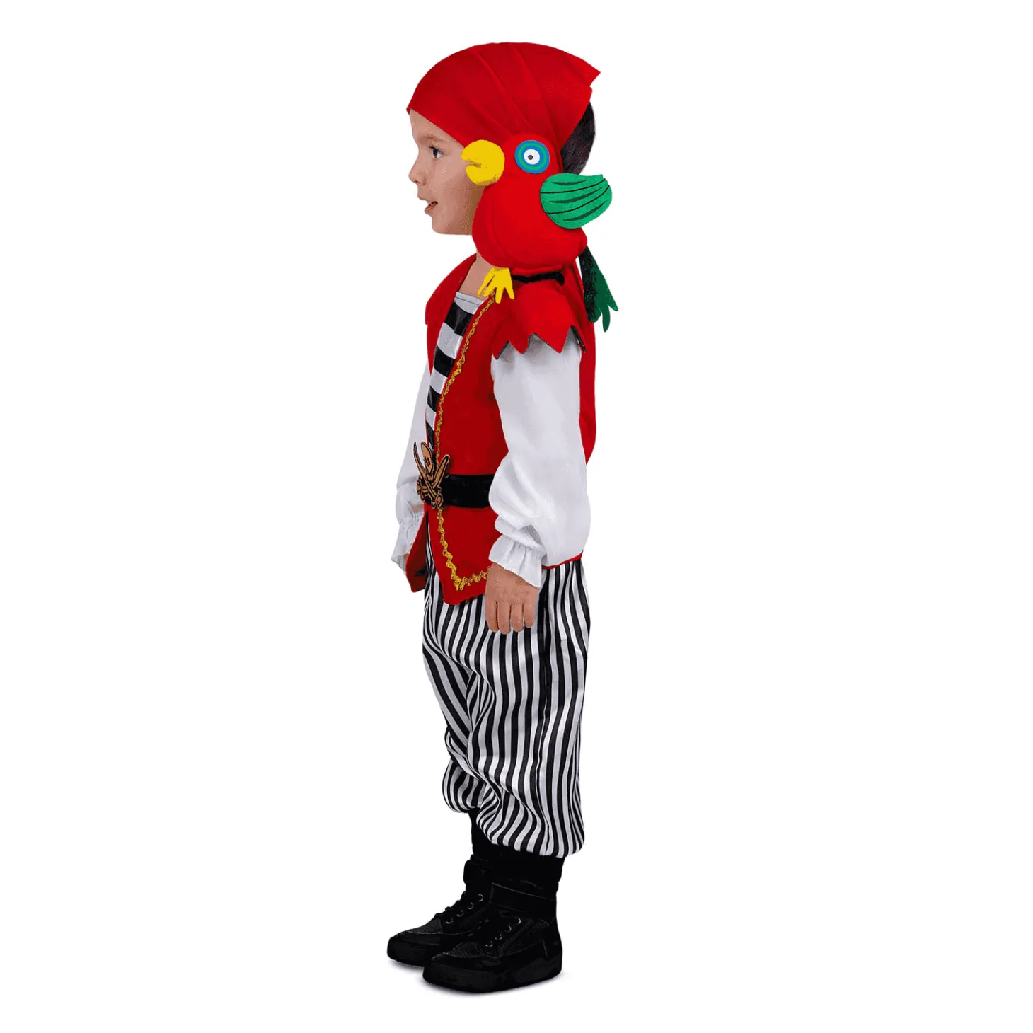 Disfraz de Pirata caribeño 3-4 años infantil