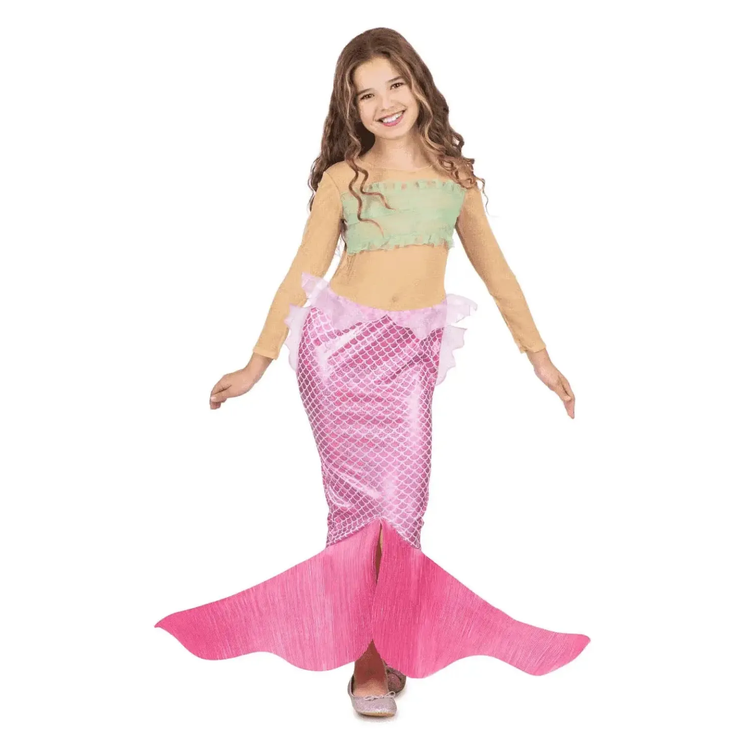 Disfraz de Sirena 7-9 años infantil