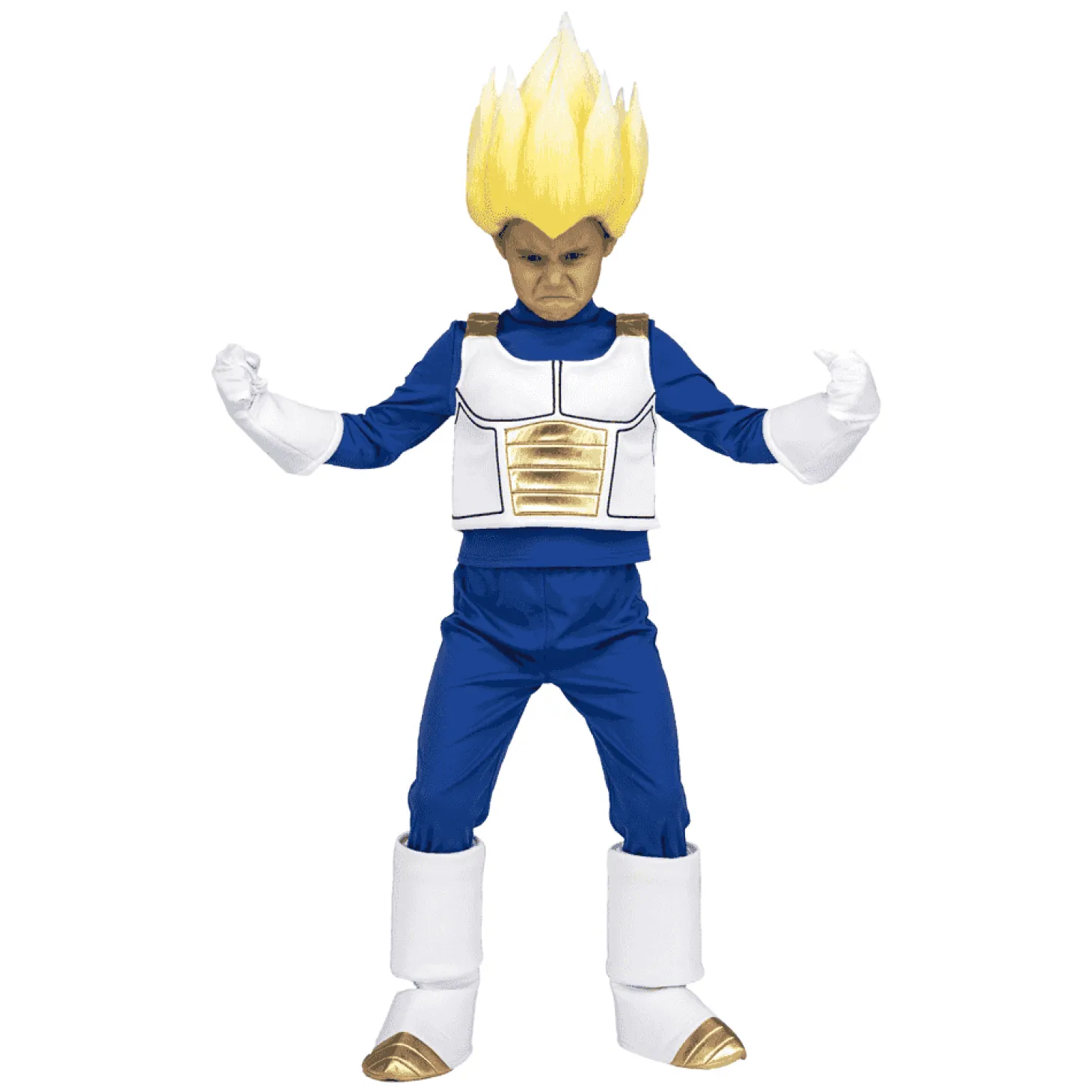 Disfraz de Vegeta 7-9 años infantil