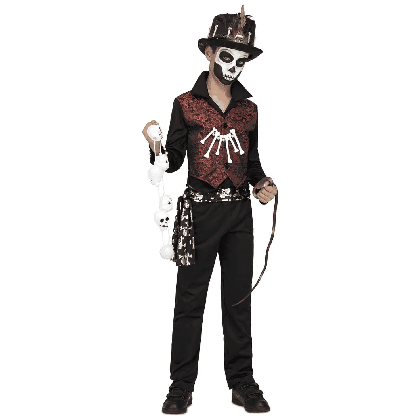 Disfraz de Voodoo master 10-12 años infantil