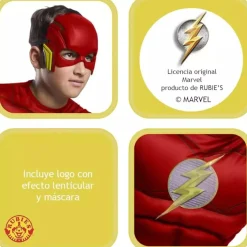 Disfraz Flash Black Line Deluxe 5-7años