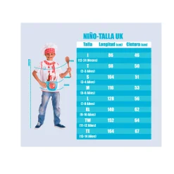 Disfraz Infantil Sonic Classic Inf Talla 3 a 4 años