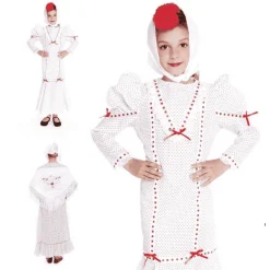 Disfraz Madrileña Luxe Talla 7/9 años